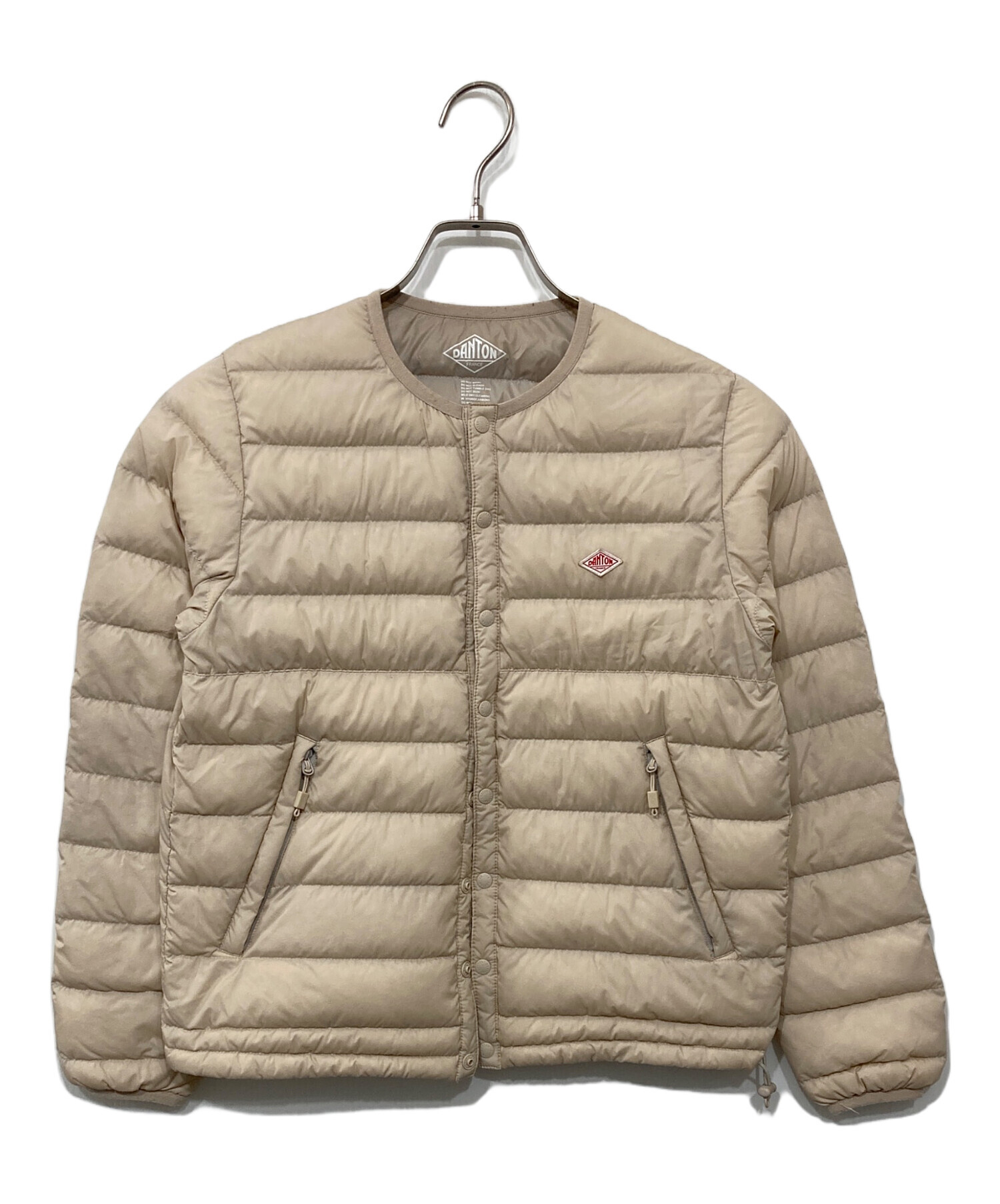 中古・古着通販】DANTON (ダントン) クルーネック インナーダウン