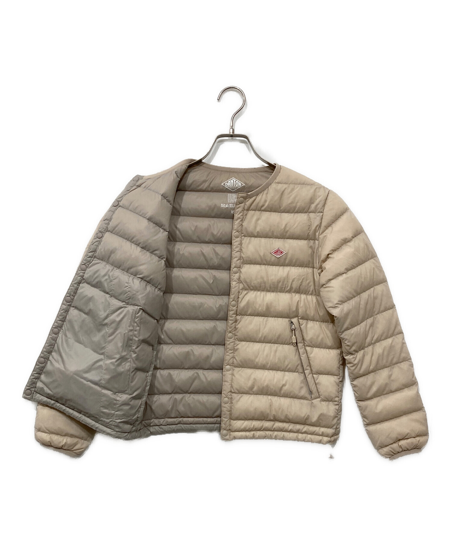 中古・古着通販】DANTON (ダントン) クルーネック インナーダウン