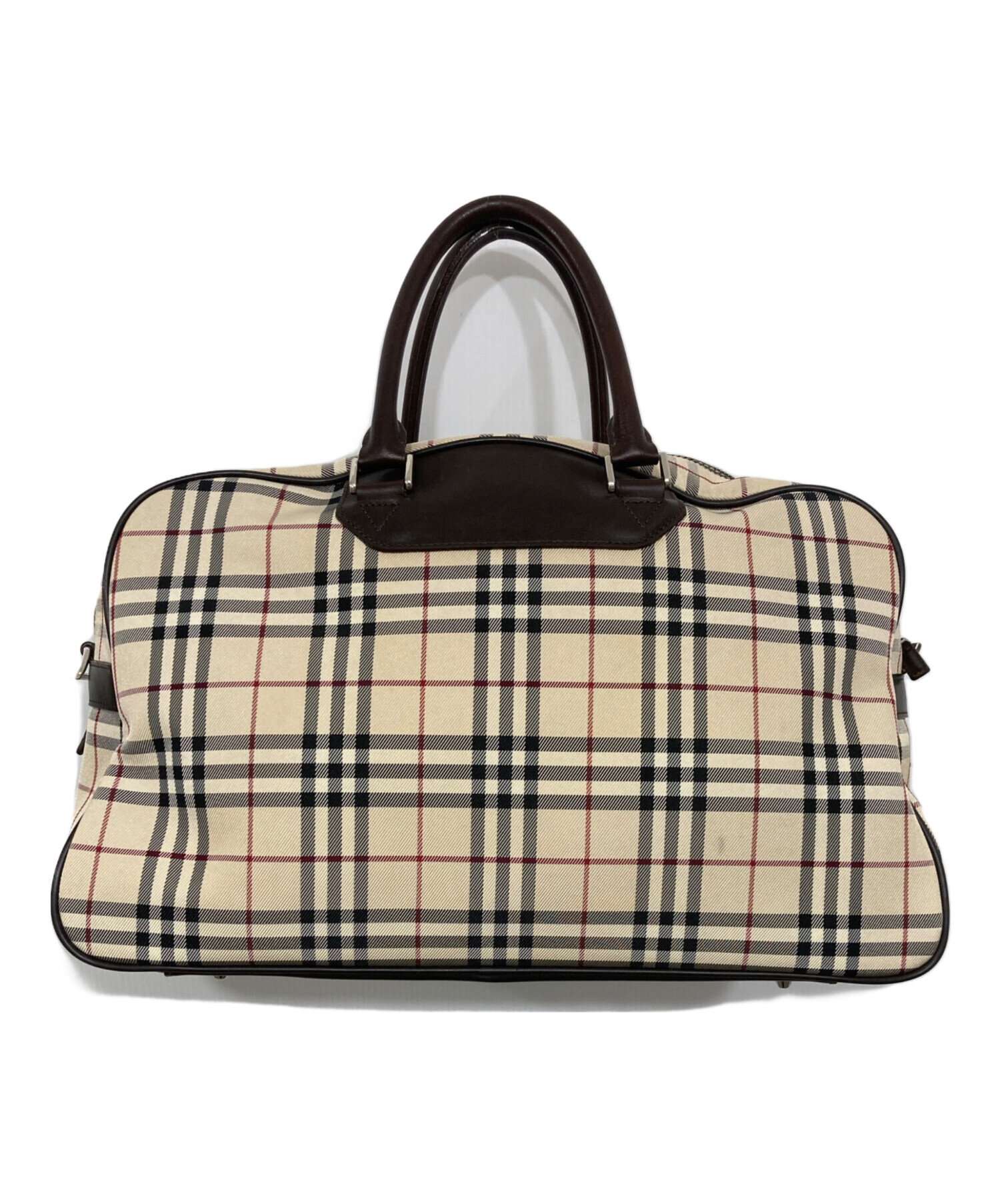 中古・古着通販】BURBERRY (バーバリー) ノヴァチェックボストンバッグ