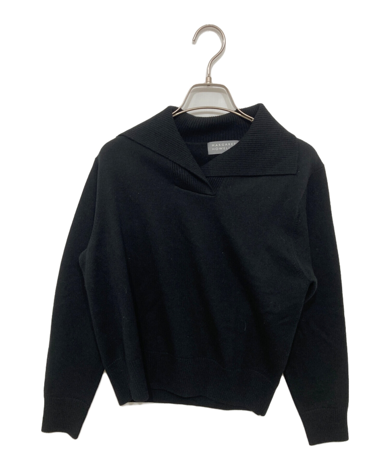 良品 24SS MARGARET HOWELL マーガレットハウエル フレンチスリーブ ニット ベスト 2 ブラック レディース 古着 中古 USED MARGARET HOWELL（ベスト/ジレ）のフリマアイテム一覧