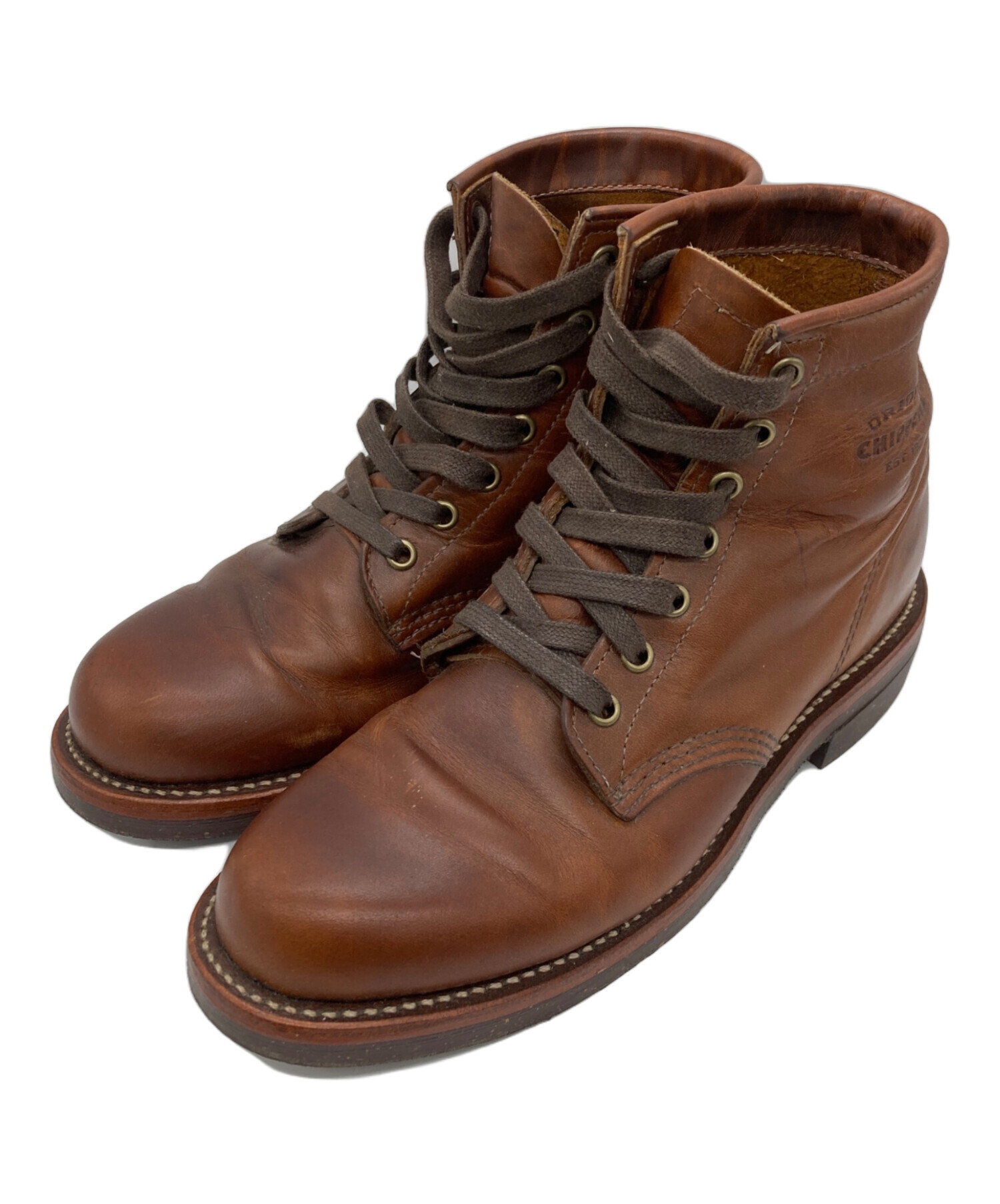 中古・古着通販】CHIPPEWA (チペワ) 6inch UTILITY BOOTS ブラウン