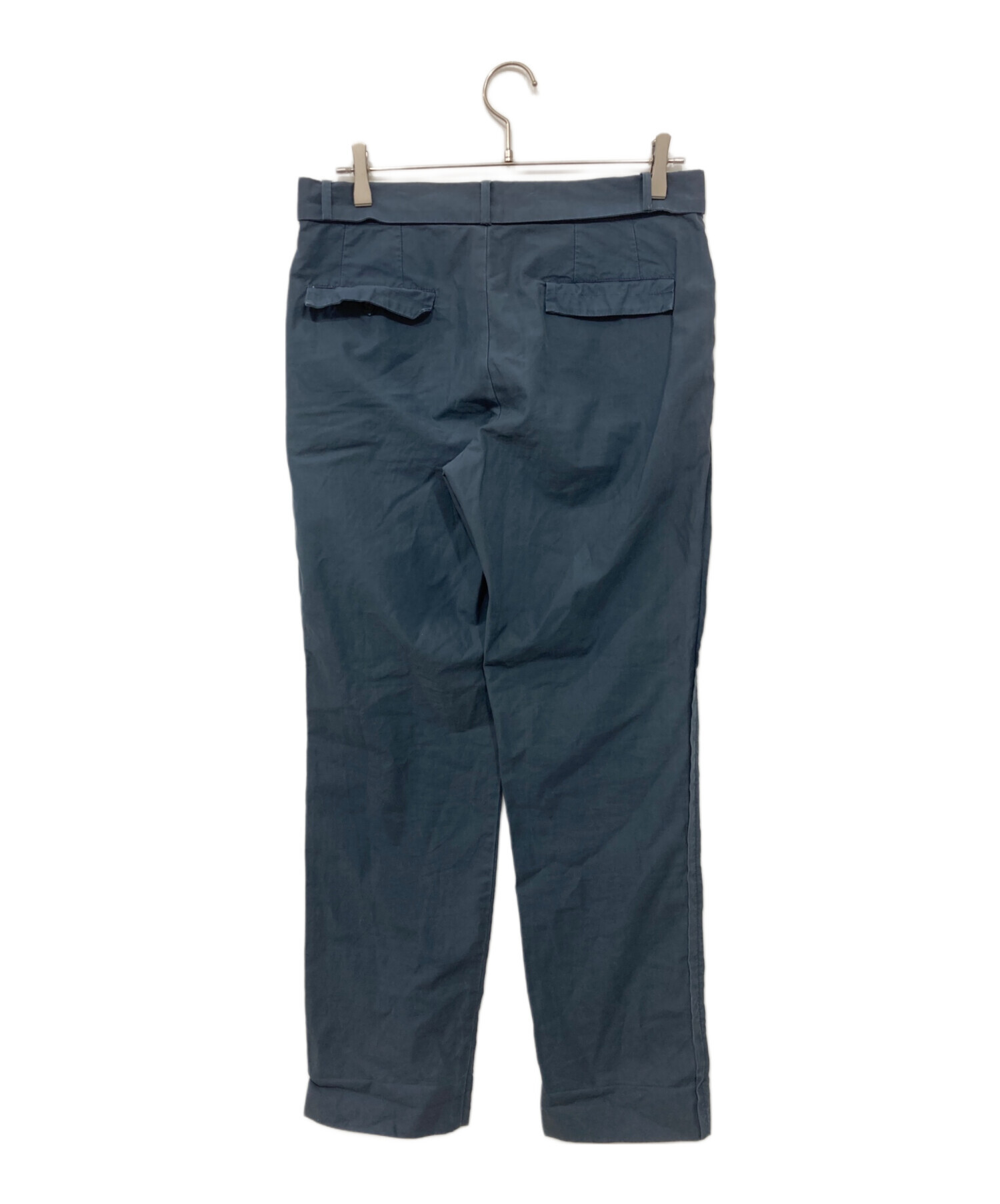 中古・古着通販】JIL SANDER (ジルサンダー) コットンパンツ ネイビー 