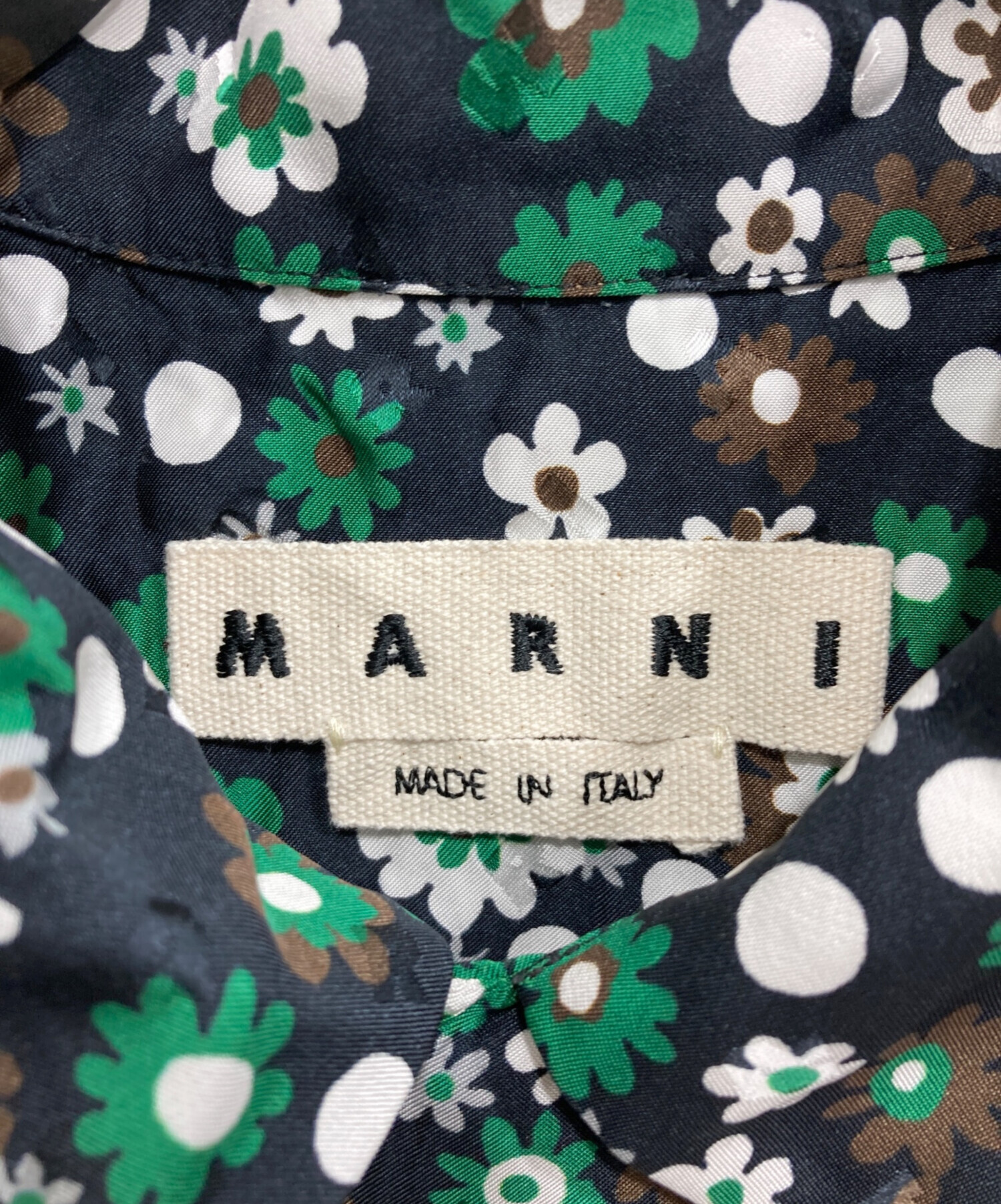 中古・古着通販】MARNI (マルニ) フラワードット レーヨン オープン