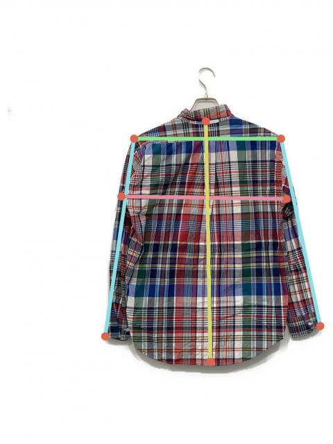 中古・古着通販】CIOTA (シオタ) スビンポプリンマドラスチェックB.D