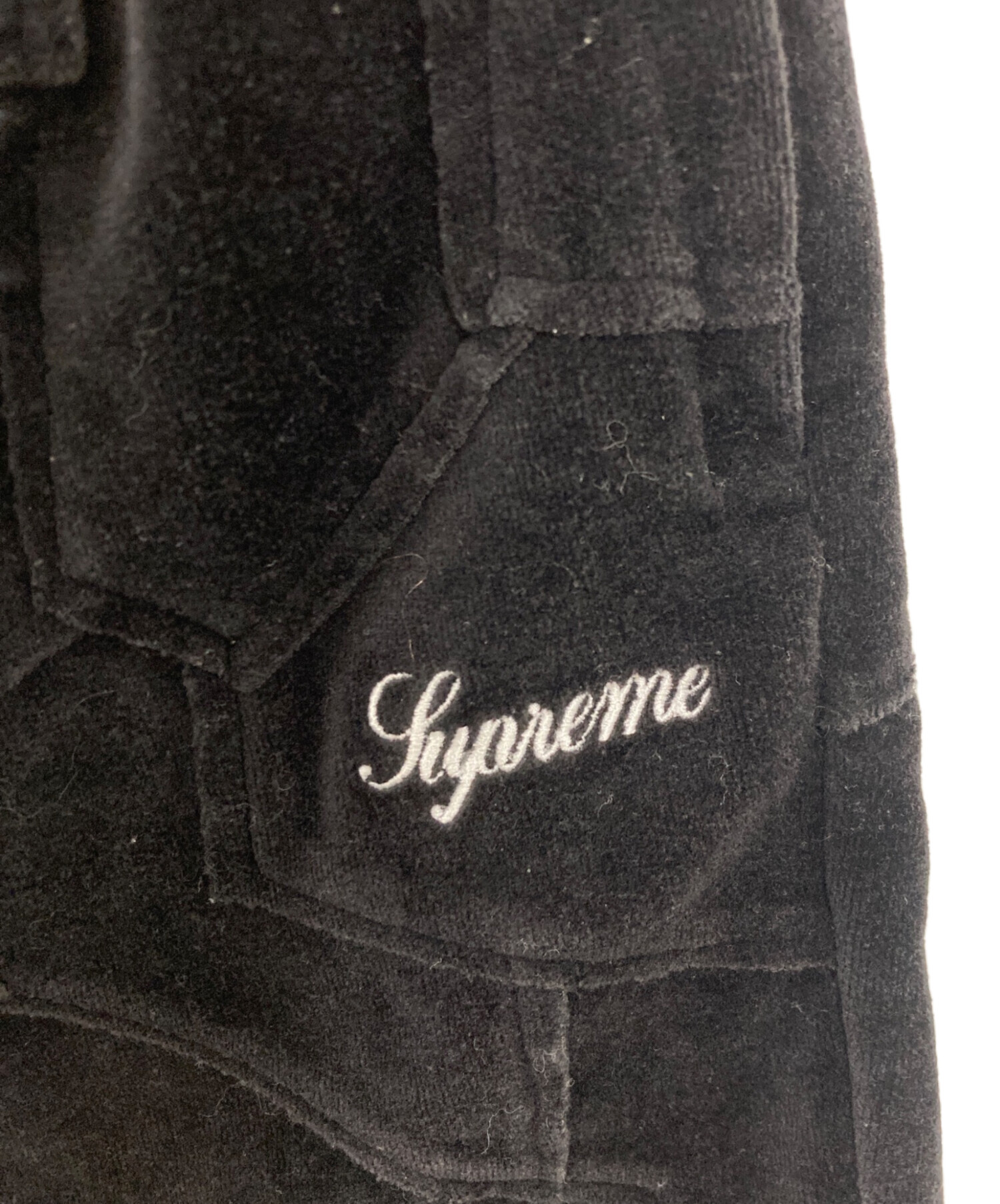 中古・古着通販】SUPREME (シュプリーム) Patchwork Velour Short