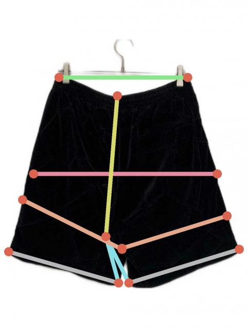 中古・古着通販】SUPREME (シュプリーム) Patchwork Velour Short