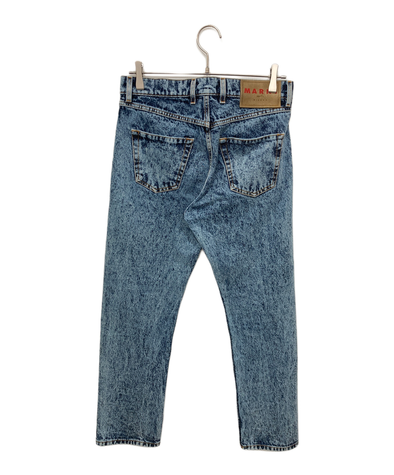中古・古着通販】MARNI (マルニ) ケミカルウォッシュ デニムパンツ