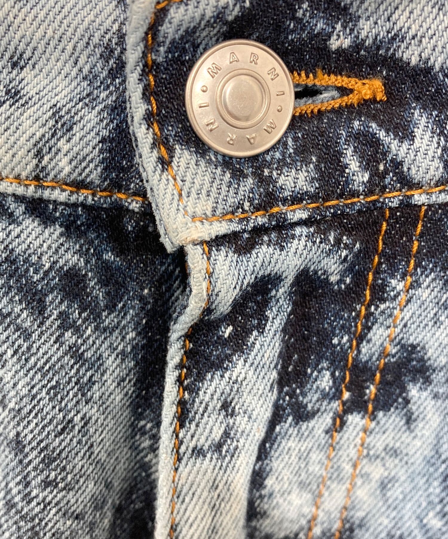 中古・古着通販】MARNI (マルニ) ケミカルウォッシュ デニムパンツ