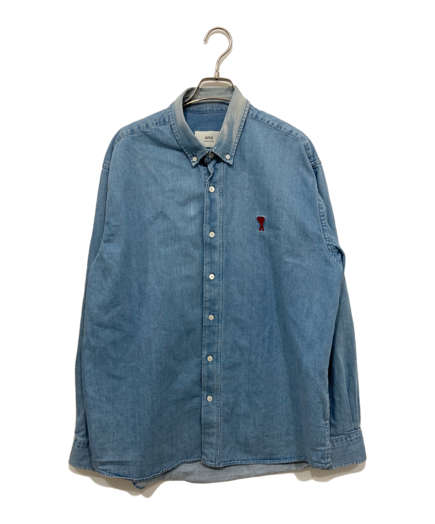 中古・古着通販】AMI PARIS (アミ パリス) Relaxed Fit Denim Shirt