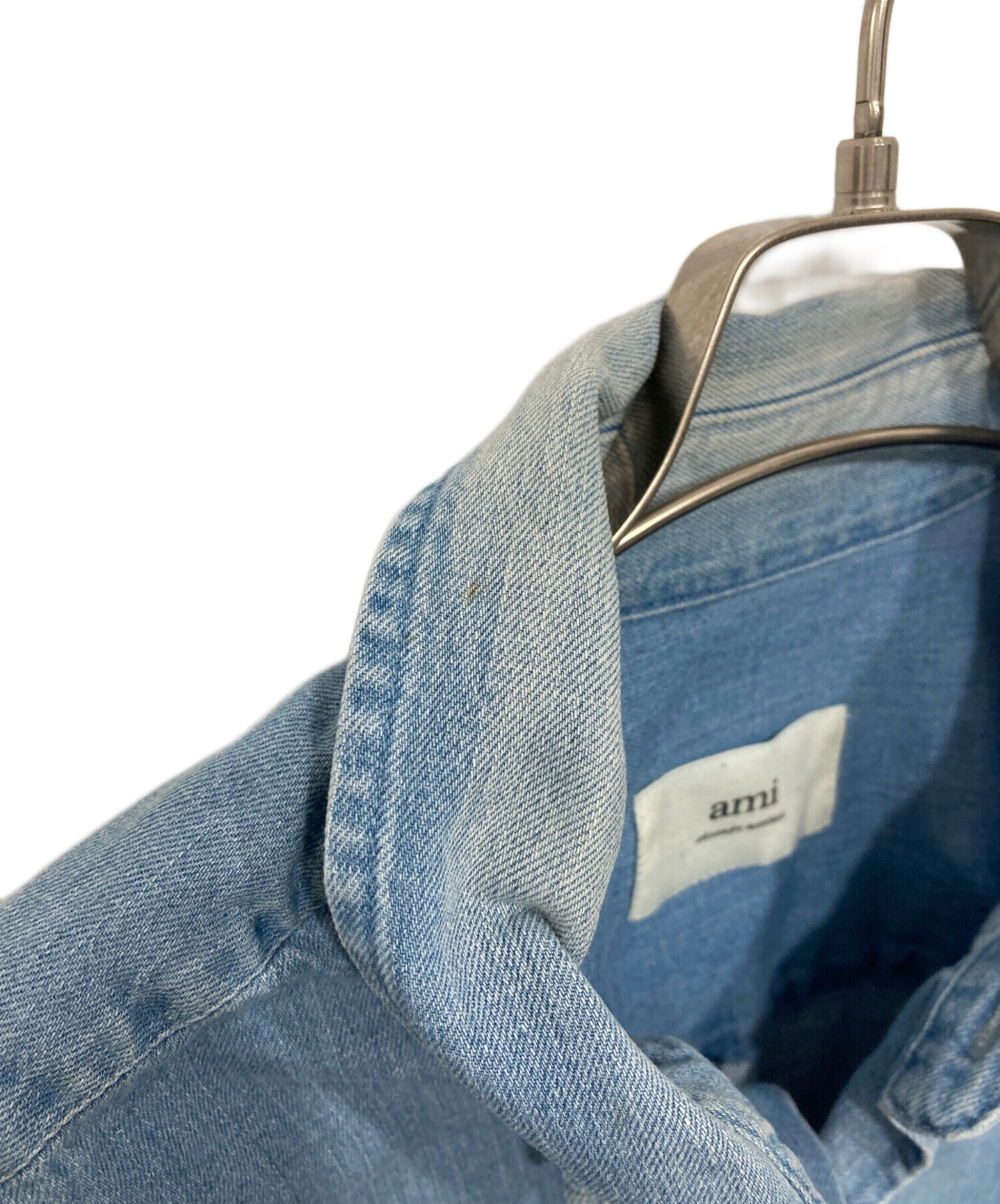 中古・古着通販】AMI PARIS (アミ パリス) Relaxed Fit Denim Shirt 