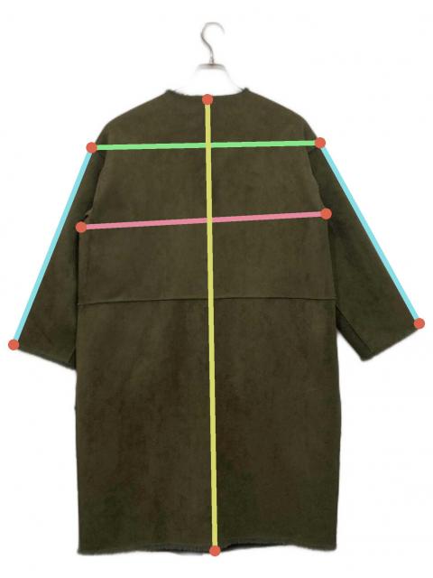 中古・古着通販】Sono (ソーノ) フェイクムートンリバーシブルコート