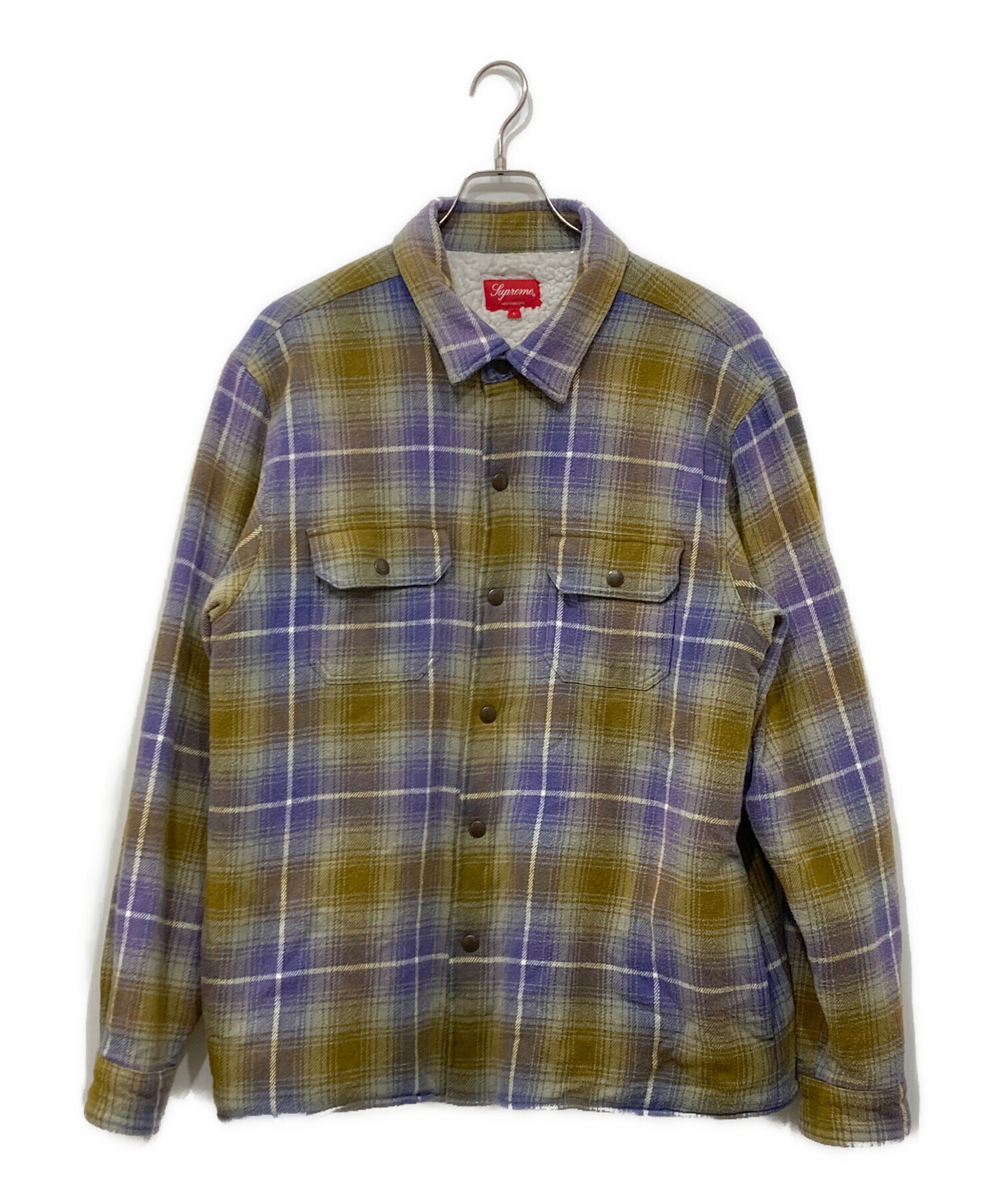 中古・古着通販】Supreme (シュプリーム) SHEARLING LINED FLANNEL