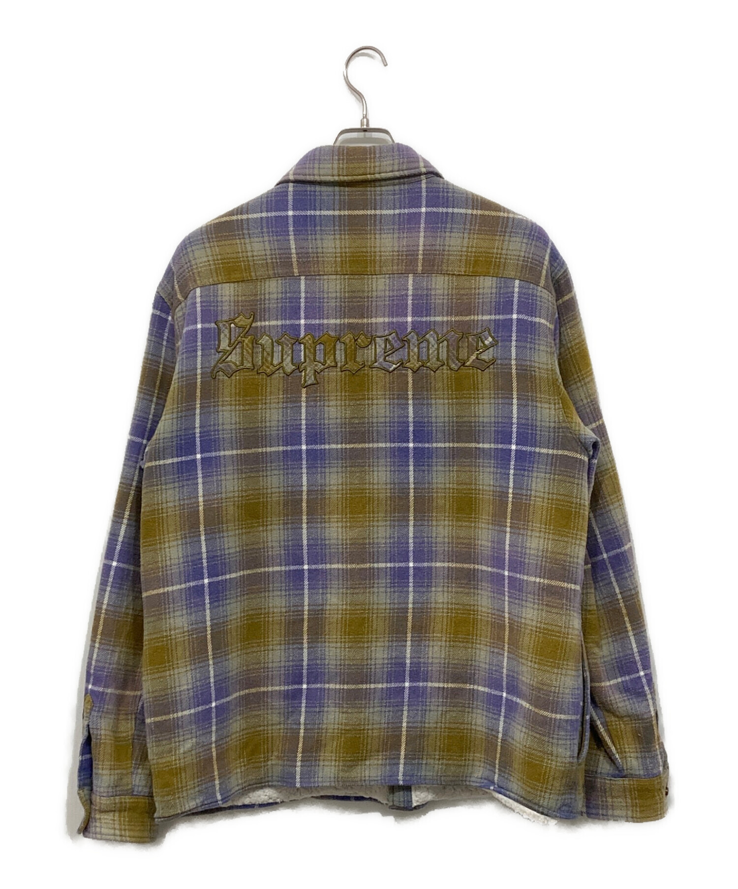 中古・古着通販】Supreme (シュプリーム) SHEARLING LINED FLANNEL