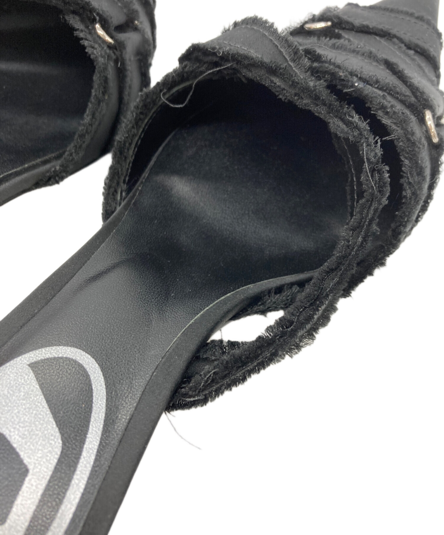 中古・古着通販】DIESEL (ディーゼル) ポインテッドトゥ ミュール 