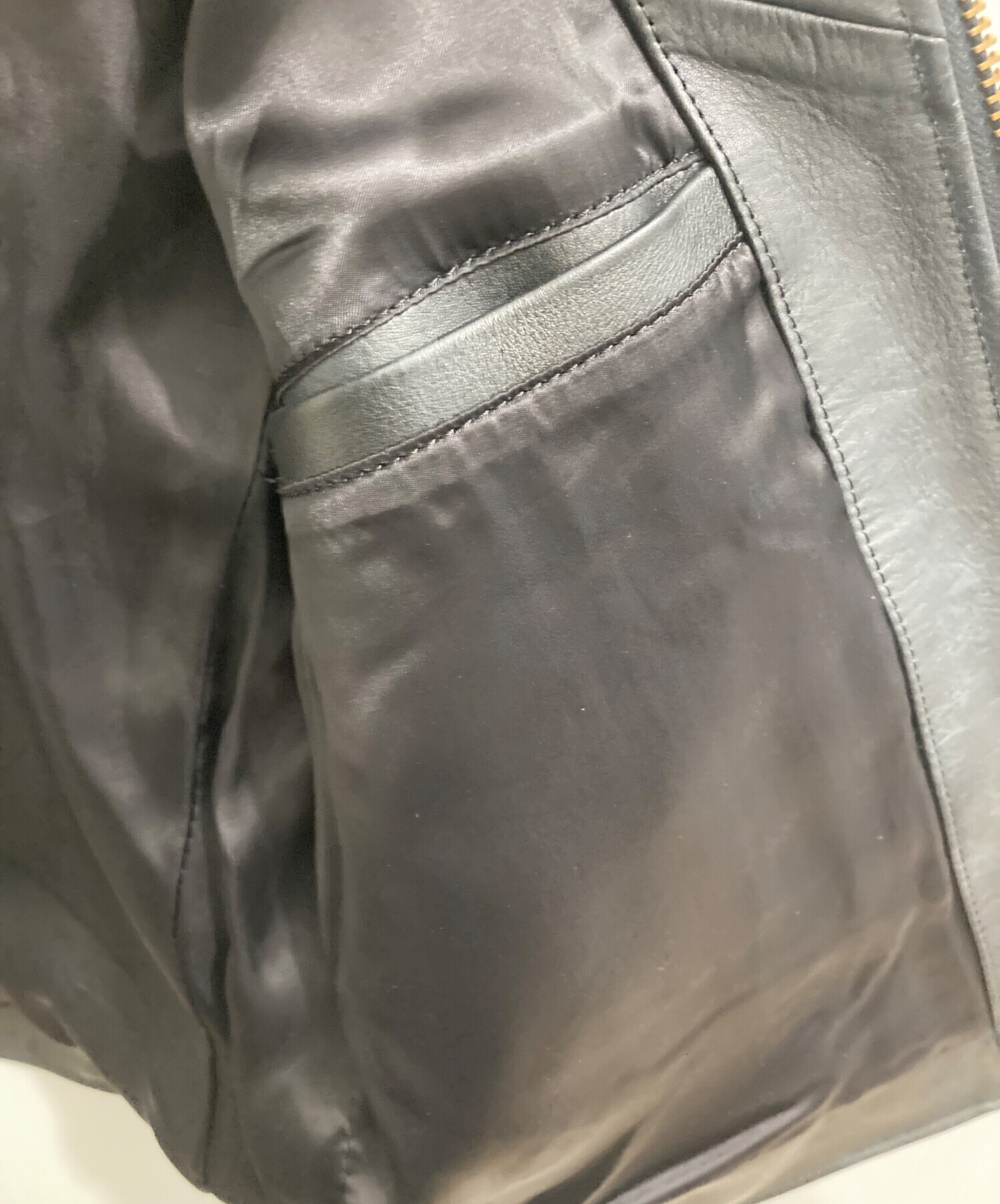 AVIREX ライダースジャケット Mサイズ グレー 中古・古着通販】AVIREX (アヴィレックス) FADE CAMO SINGLE RIDERS
