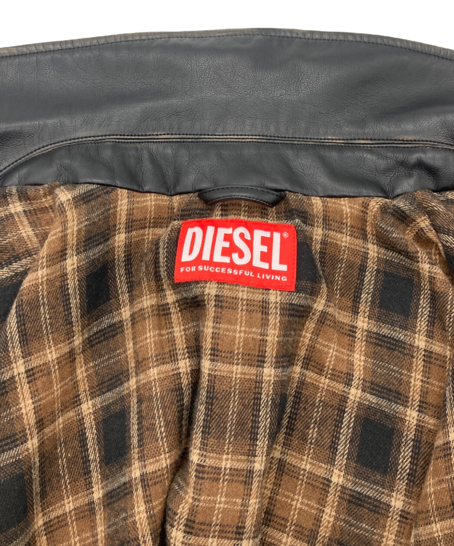 中古・古着通販】DIESEL (ディーゼル) J-AKE フェイクレザージャケット