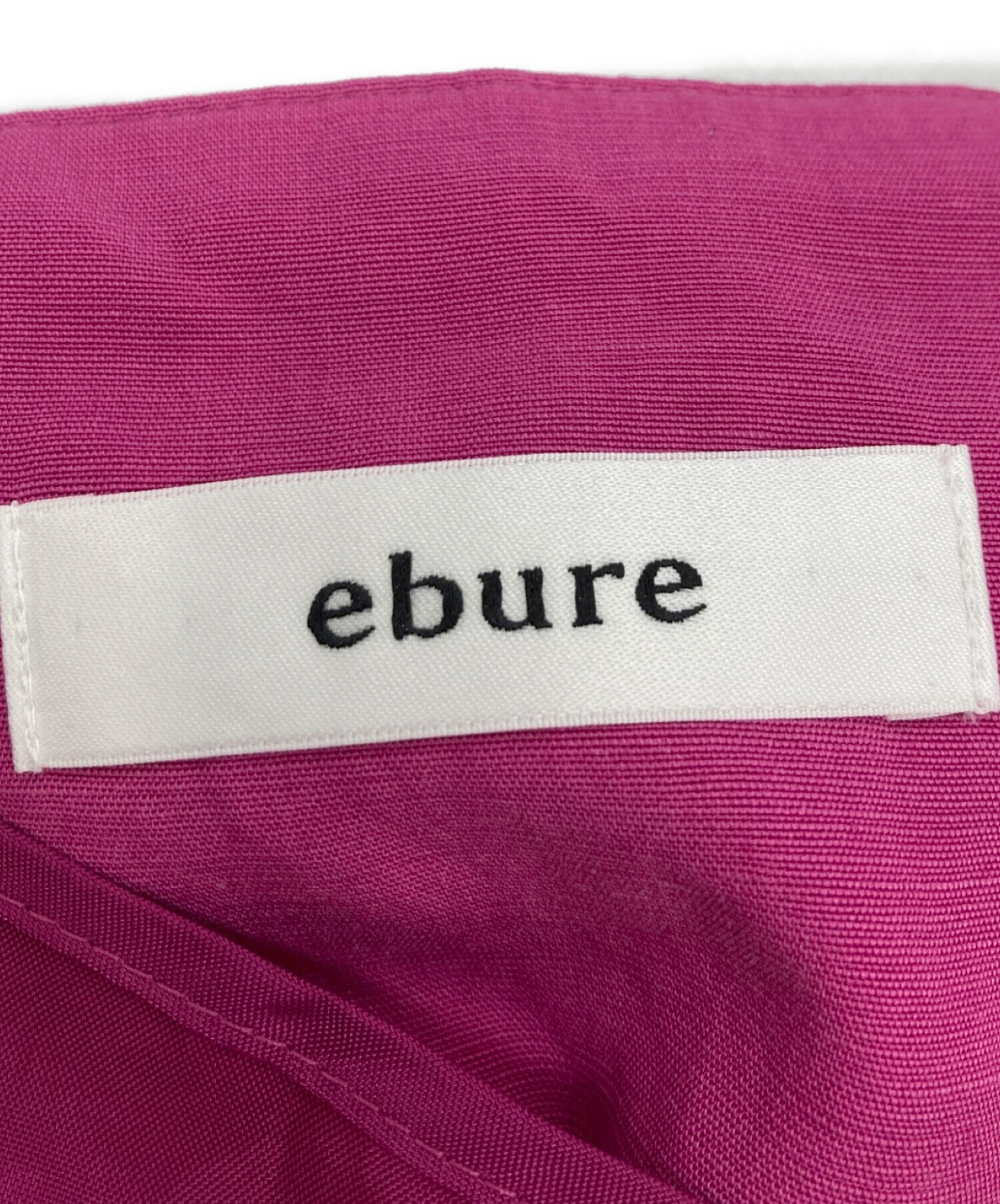 中古・古着通販】ebure (エブール) リネンブレンド アシンメトリー