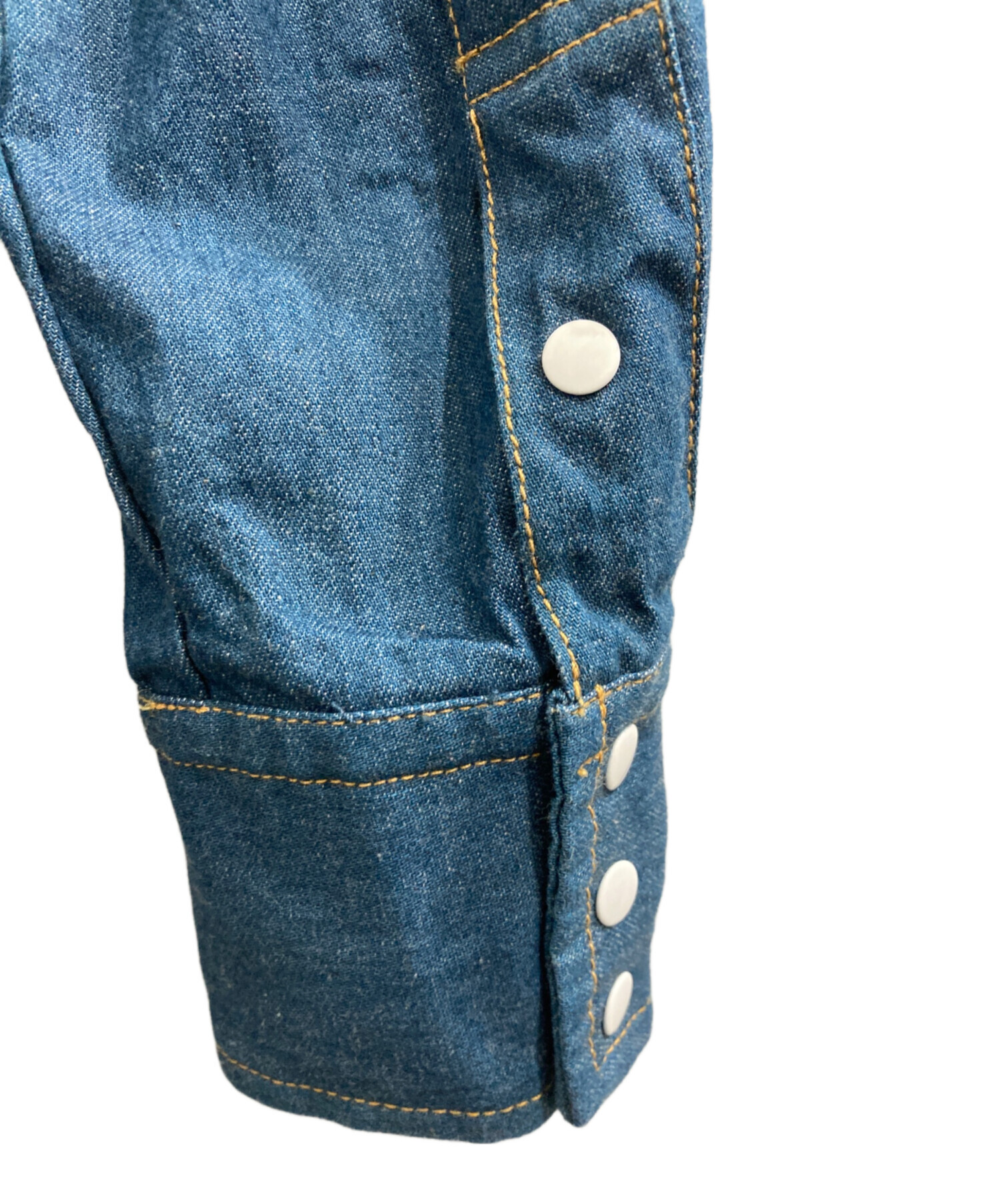 中古・古着通販】RE-PURPOSE (リパーパス) DENIM WESTERN SHIRT/デニム