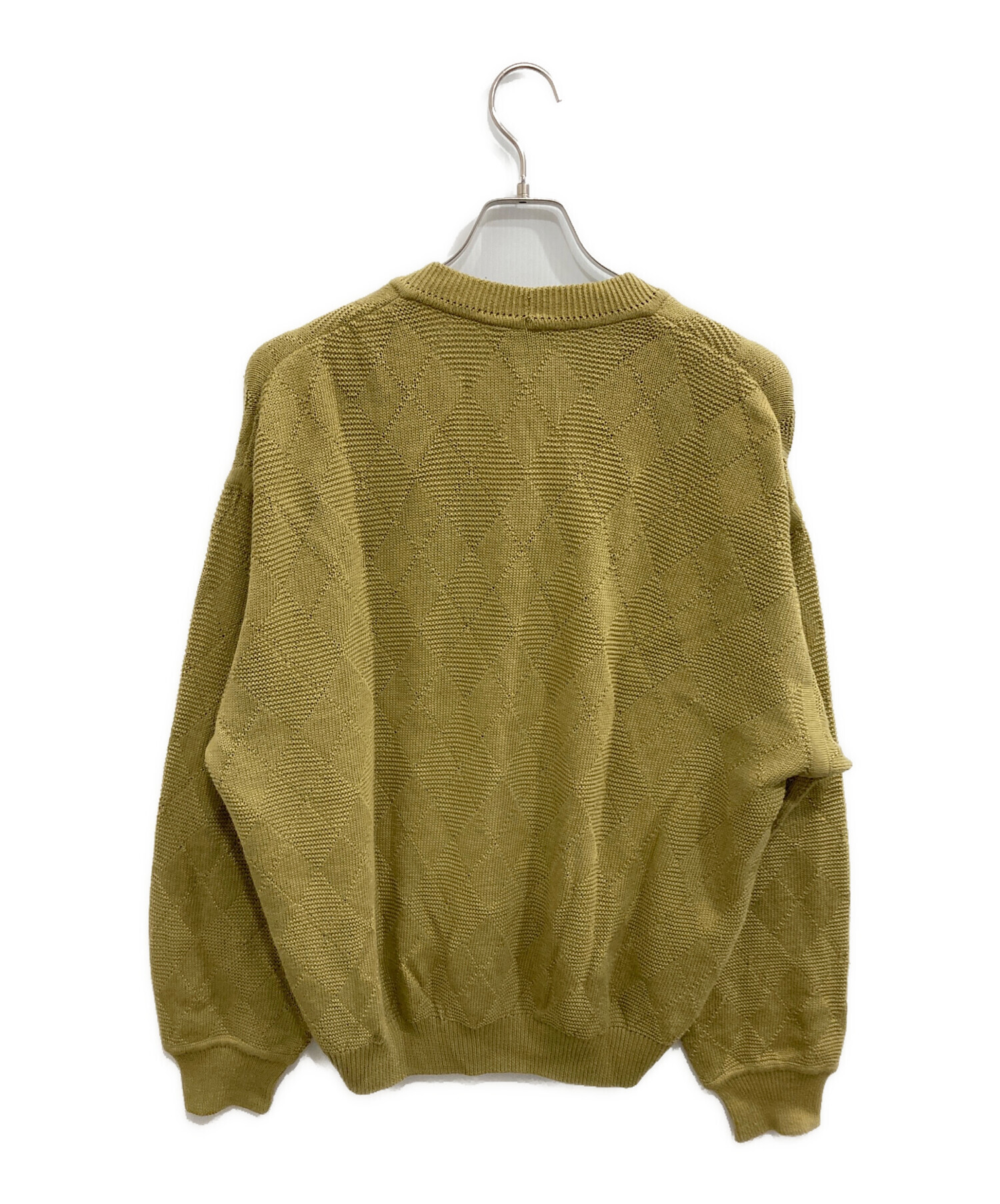 中古・古着通販】CELINE (セリーヌ) シルクブレンドVネックニット