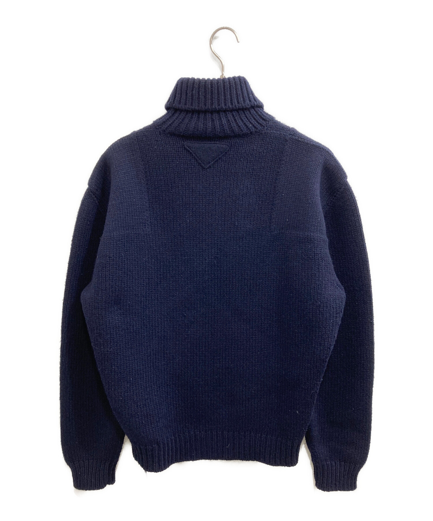 中古・古着通販】PRADA (プラダ) シェットランド タートルネックニット