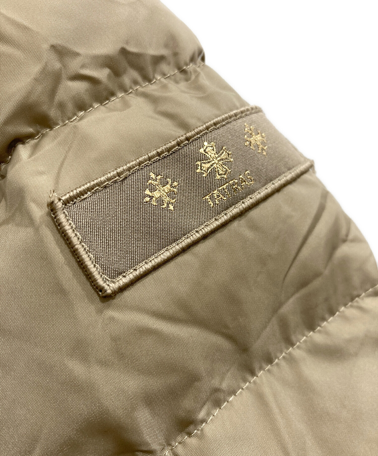 中古・古着通販】TATRAS (タトラス) POLITEAMA ダウンコート ベージュ 