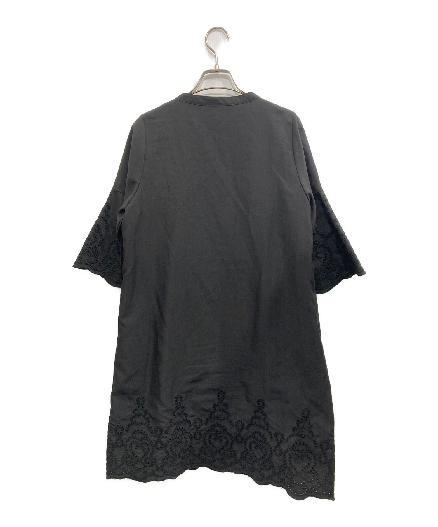 ワンピース herlipto Embroidery Poplin Mini Dress 中古・古着通販】HER LIP TO (ハーリップトゥ) Embroidery Poplin Mini