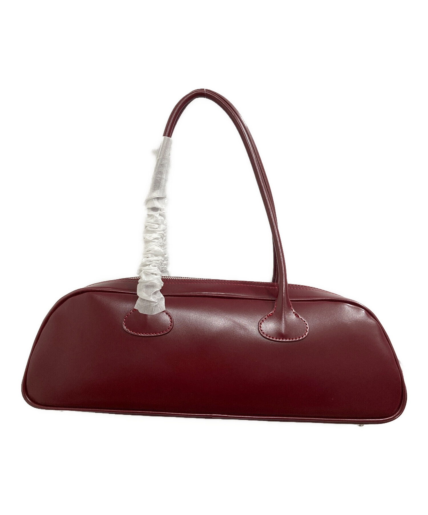 本物 正規品 FOTTSFOTTS BOWLING BAG burgundy FOTTSFOTTS】Bowling Bag☆韓国 注目☆バッグ☆送料・関税込