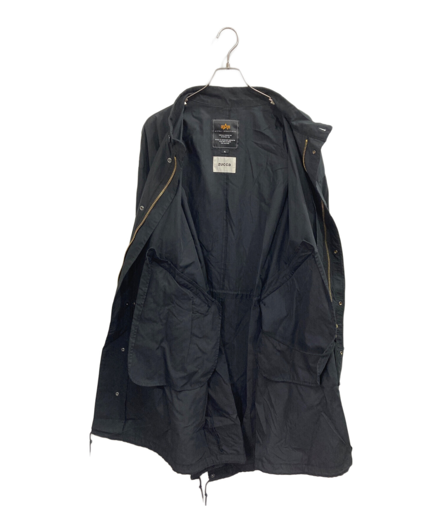 中古・古着通販】ALPHA (アルファ) ZUCCA (ズッカ) モッズコート