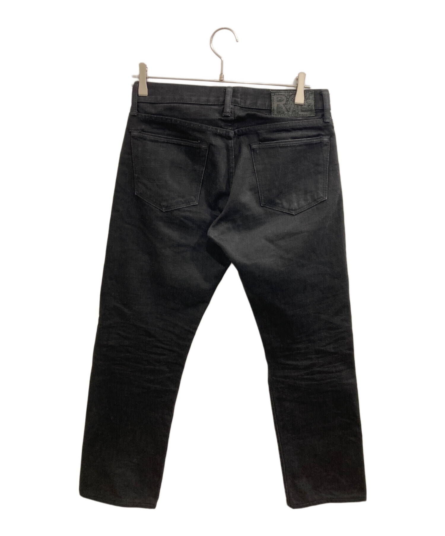 中古・古着通販】RRL (ダブルアールエル) NEW BLACK ON BLACK SLIM FIT