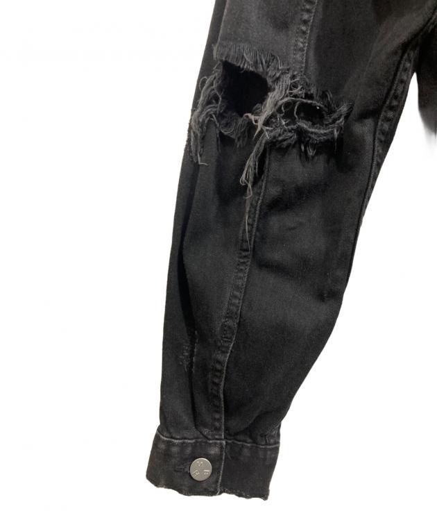 中古・古着通販】MISBHV (ミスビヘイブ) Heads Damage DenimJacket 