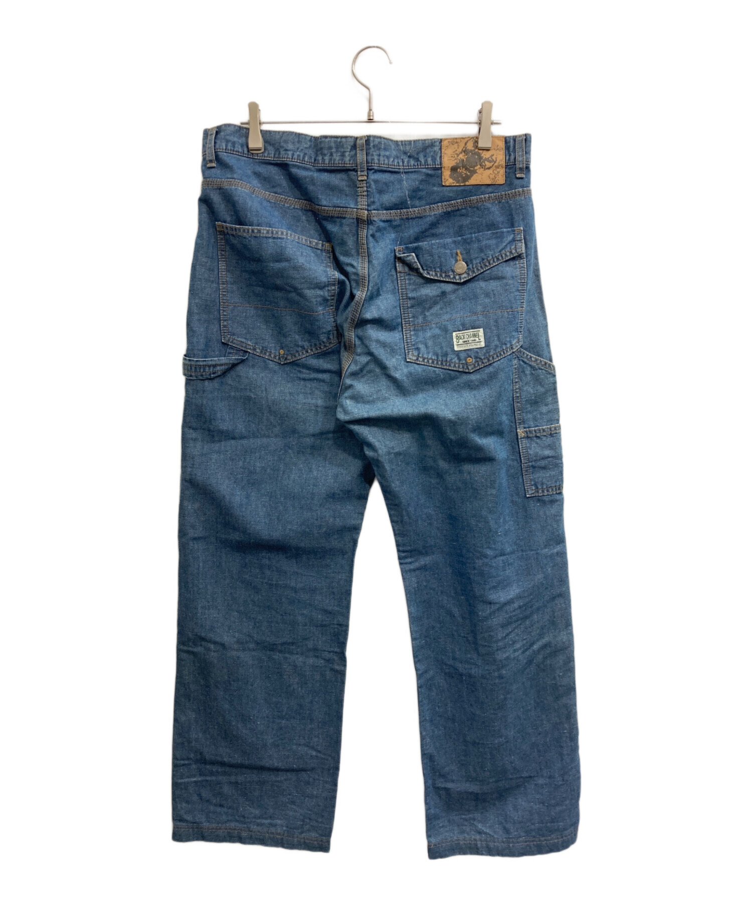 Back Channel バックチャンネル ジッパーフライ デニム ジーンズ 中古・古着通販】BACK CHANNEL (バックチャンネル) コットンリネン