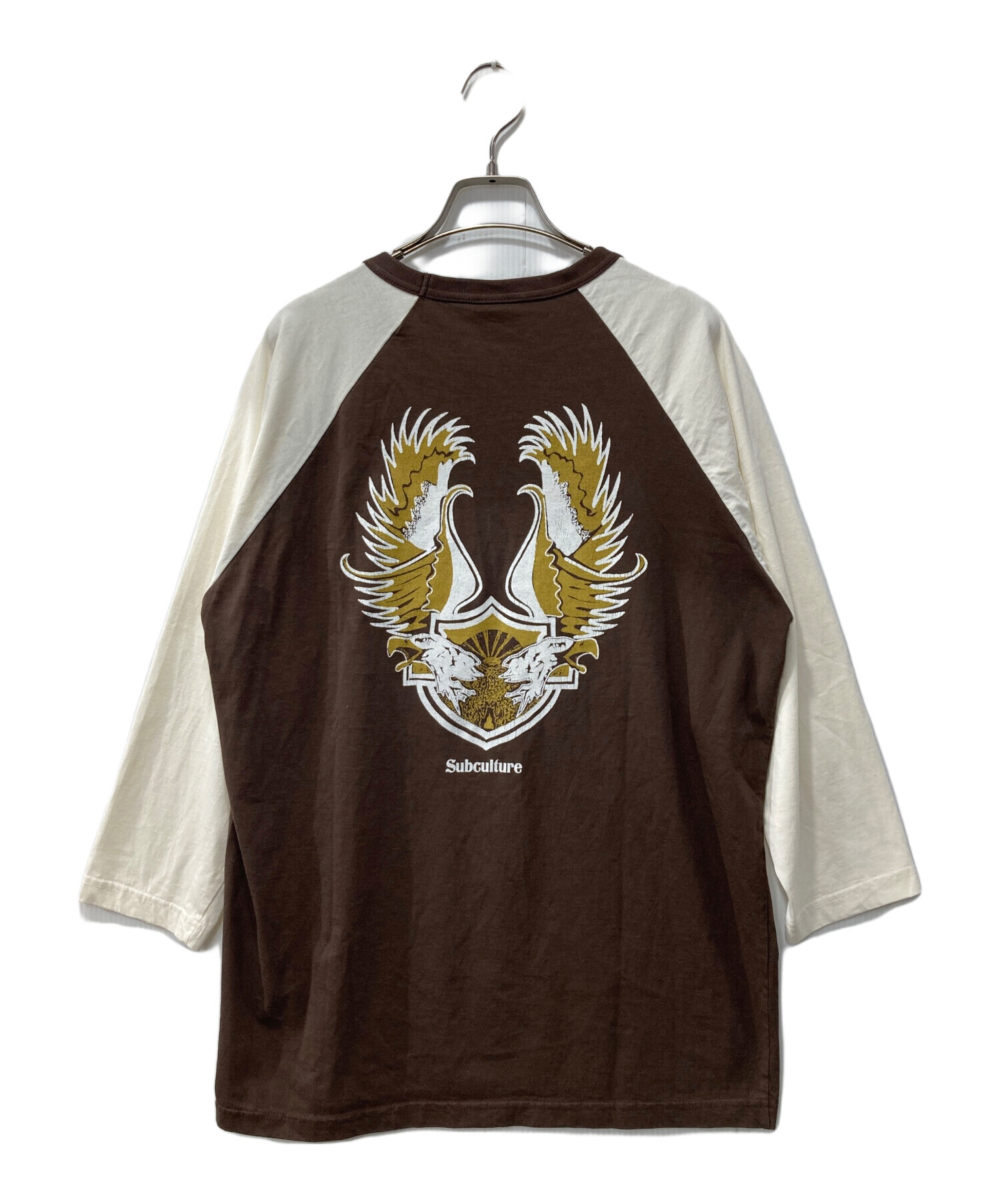 中古・古着通販】Subculture (サブカルチャー) RAGLAN LONG SLEEVE T 