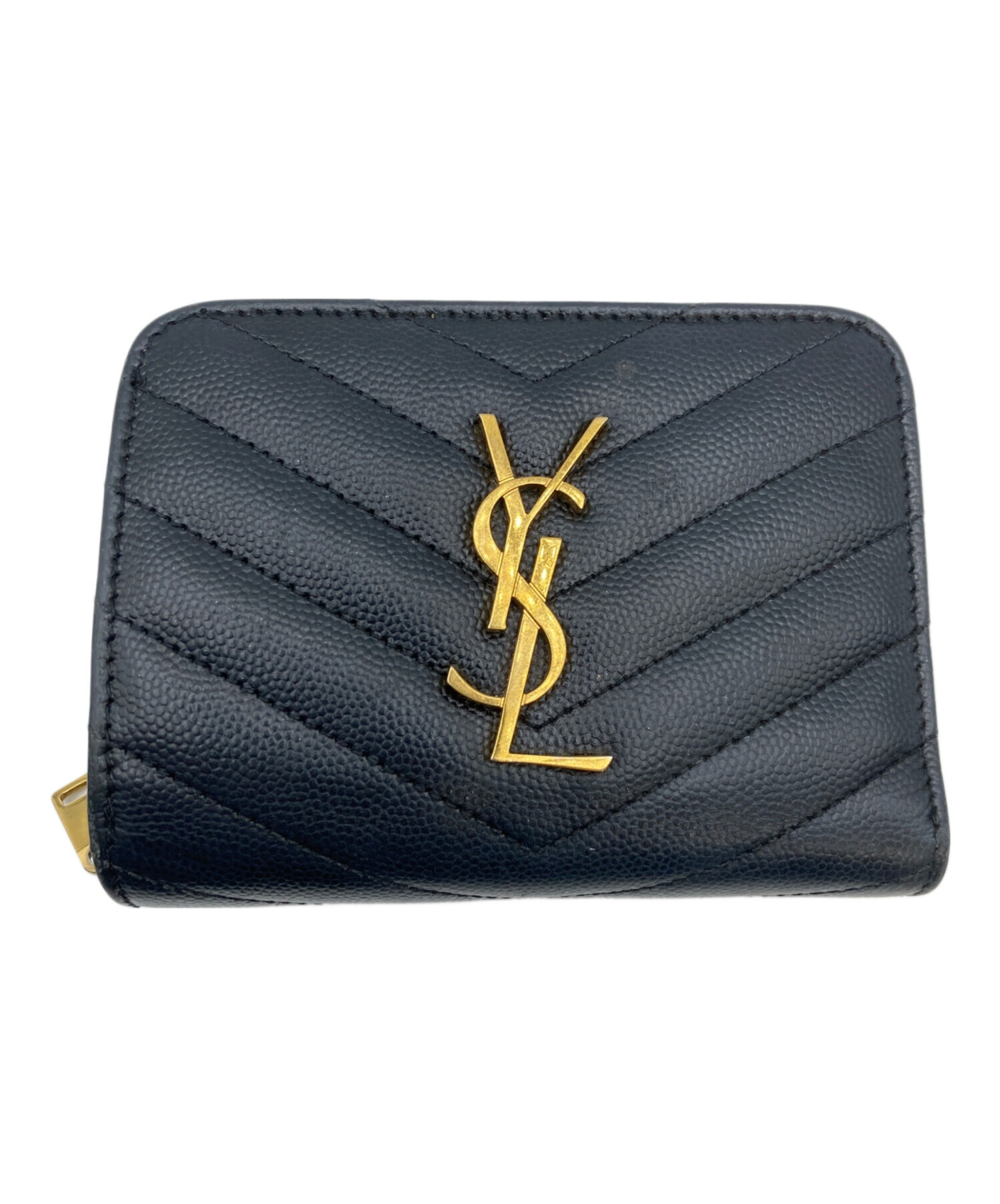 SAINT LAURENT コンパクト ジップアラウンド ウォレット 財布 サン