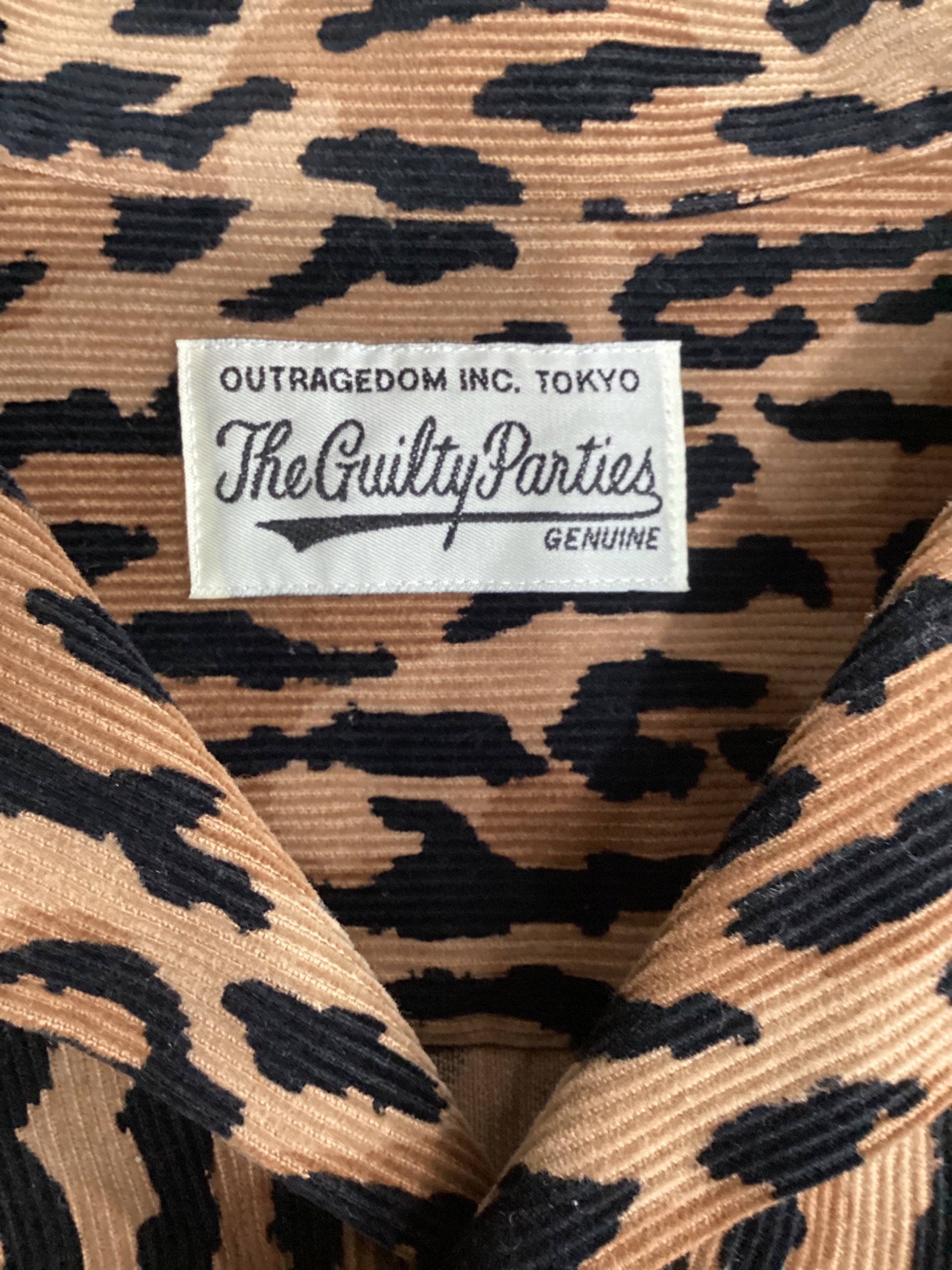 中古・古着通販】WACKO MARIA (ワコマリア) LEOPARD CORDUROY OPEN