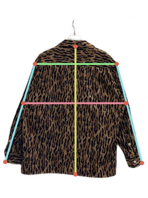 中古・古着通販】WACKO MARIA (ワコマリア) LEOPARD CORDUROY OPEN