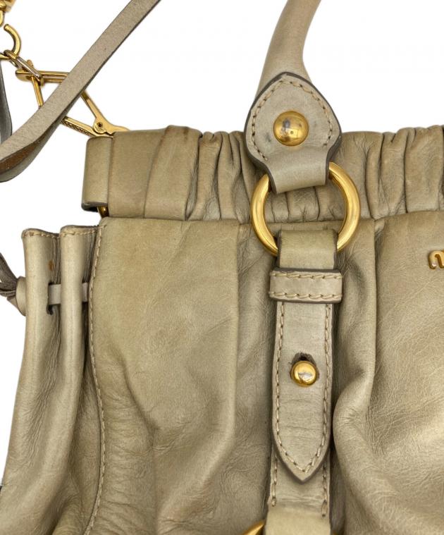 中古・古着通販】MIU MIU (ミュウミュウ) VITELLO LUX 2WAY BAG