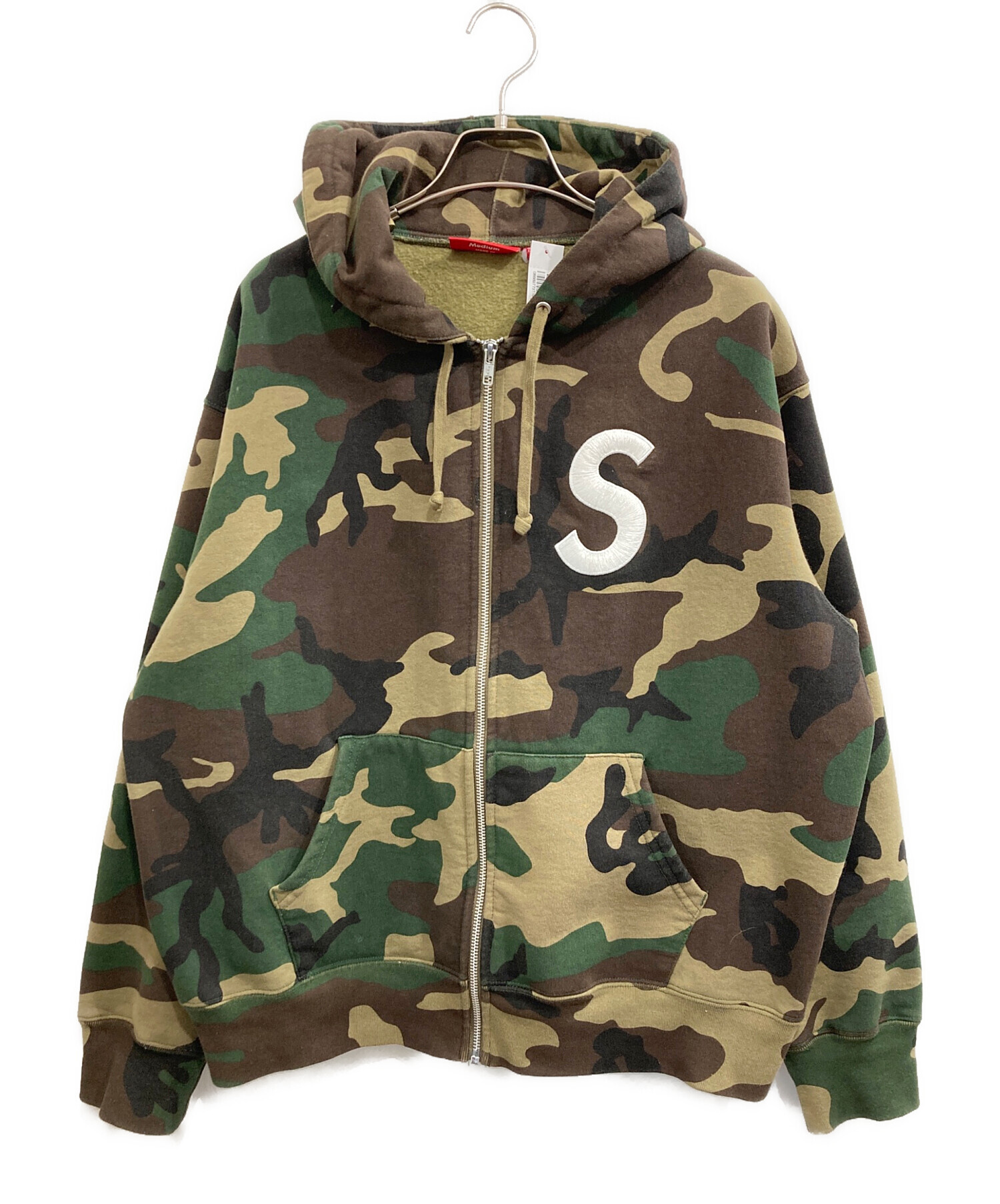 24H以内発送 完売品 極美品 カモ S Logo Zip Up Hooded 中古・古着通販】Supreme (シュプリーム) S Logo Zip Up Hooded