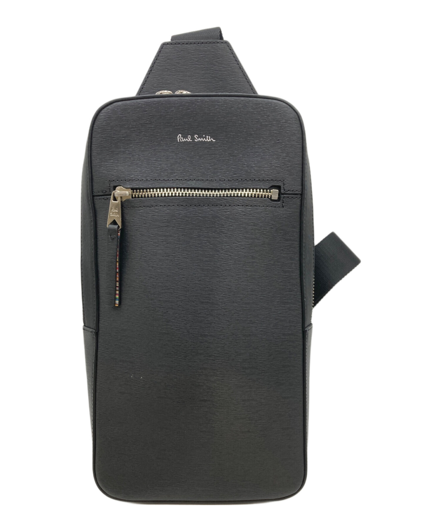 中古・古着通販】PAUL SMITH (ポールスミス) ボディーバッグ ブラック 