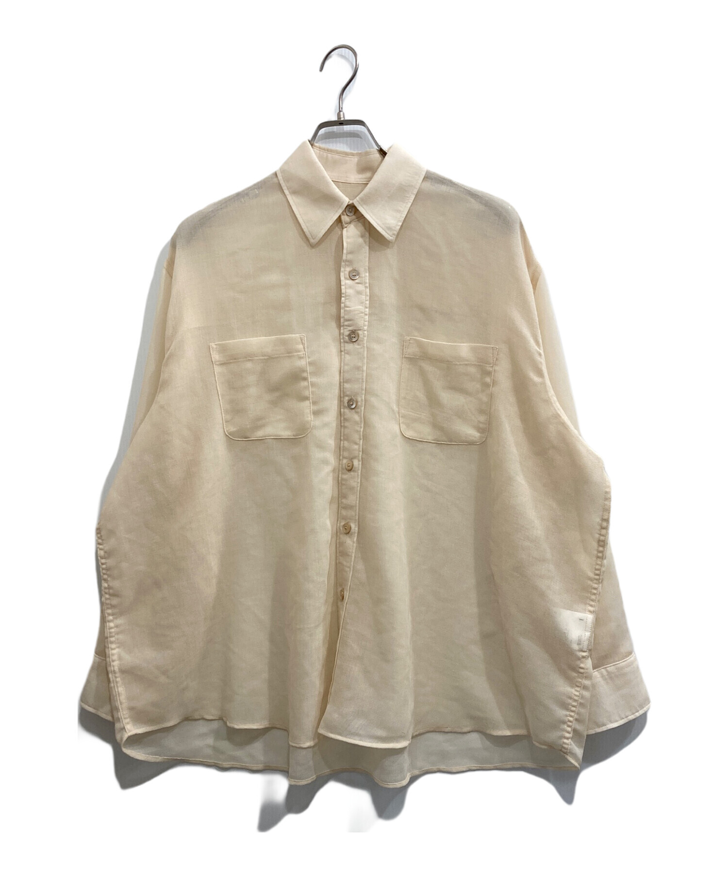 【新品未使用】24SS JieDa　ジエダ OVER SIZE SHIRT 中古・古着通販】Jieda (ジエダ) OVER SIZE SHIRT /オーバーガーゼ