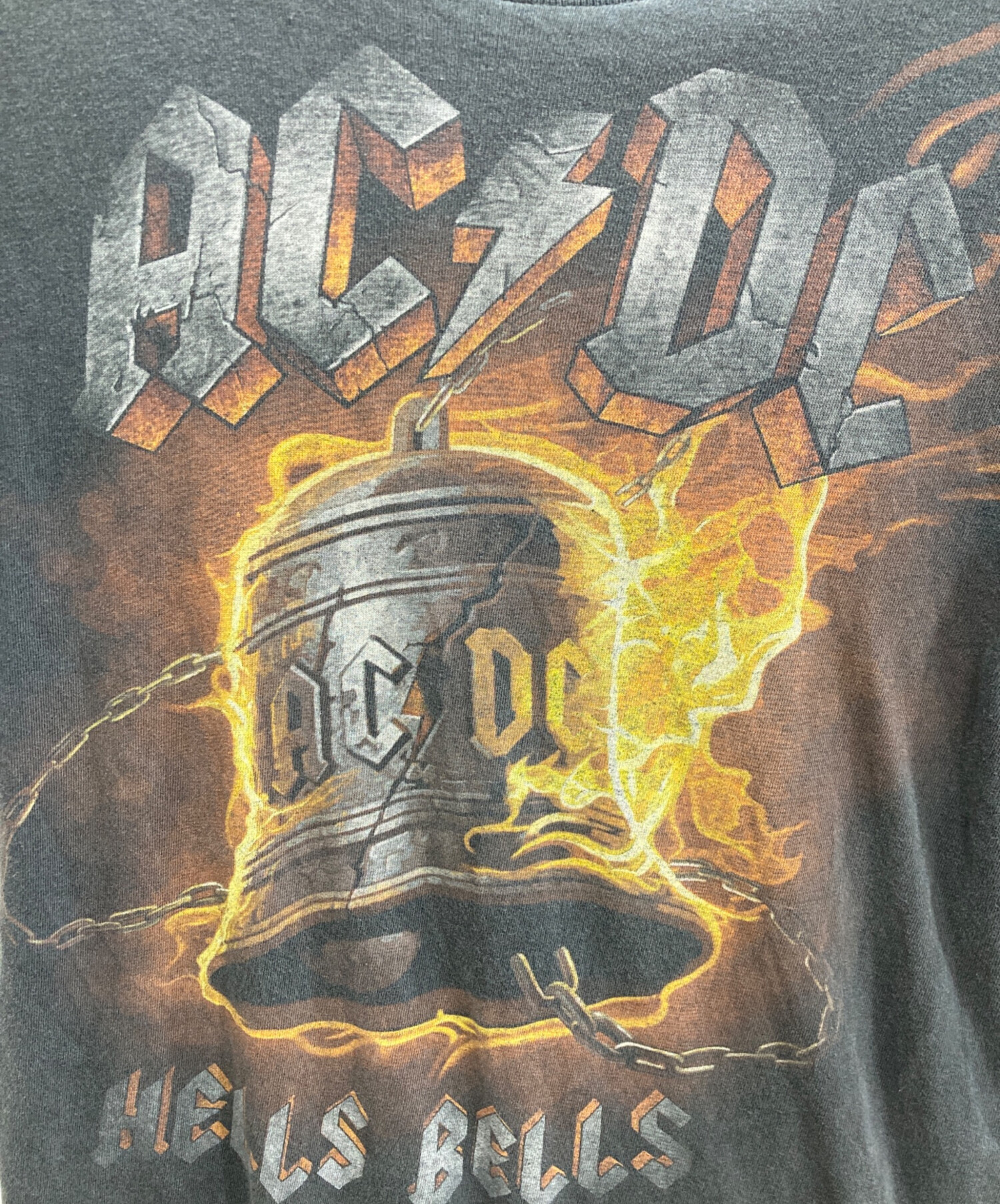 中古・古着通販】AC/DC (エーシー・ディーシー) バンドTシャツ グレー