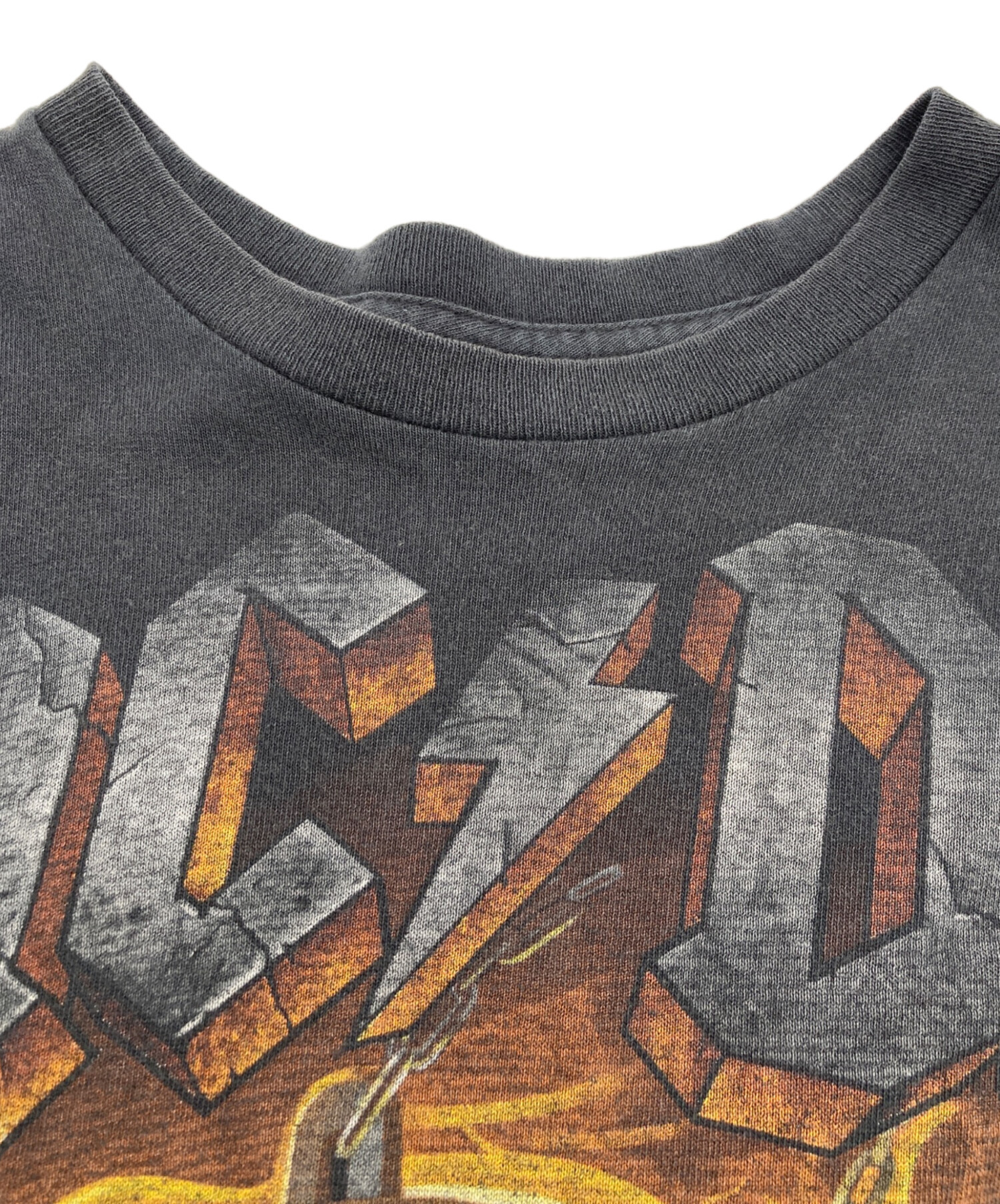 中古・古着通販】AC/DC (エーシー・ディーシー) バンドTシャツ グレー