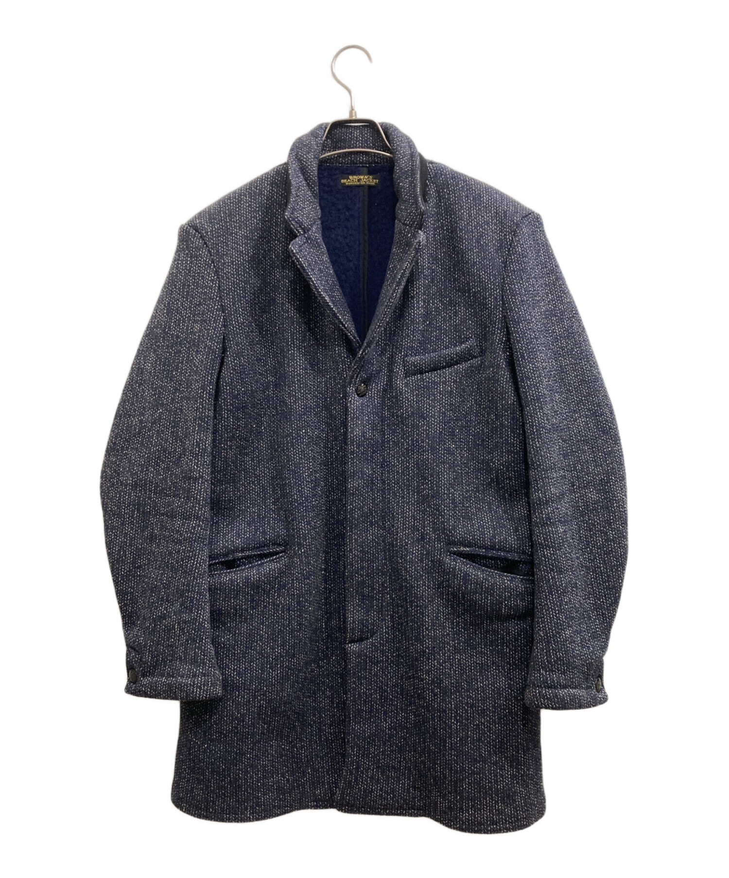 BROWN'S BEACH JACKET チェスターコート 40 中古・古着通販】BROWN'S BEACH JACKET (ブラウンズビーチジャケット