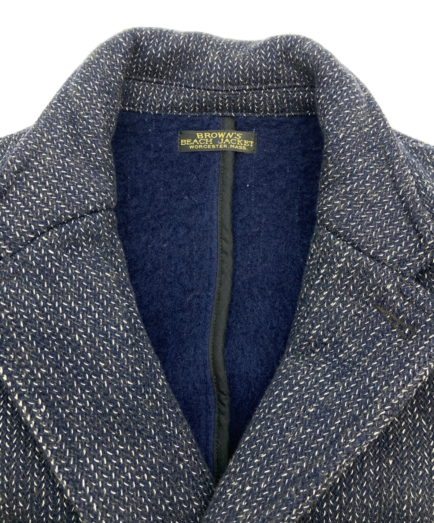 BROWN'S BEACH JACKET チェスターコート 40 中古・古着通販】BROWN'S BEACH JACKET (ブラウンズビーチジャケット