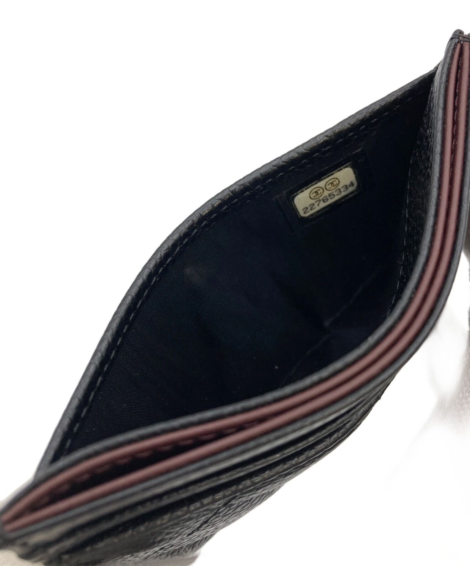 中古・古着通販】CHANEL (シャネル) マトラッセ キャビアスキン カード