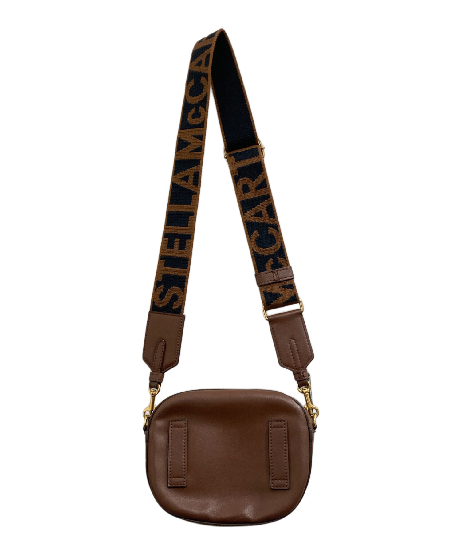 【完売アイテム】STELLA McCARTNEY ブラウンナイロンストラップ 中古・古着通販】STELLA McCARTNEY (ステラマッカートニー) パンチング