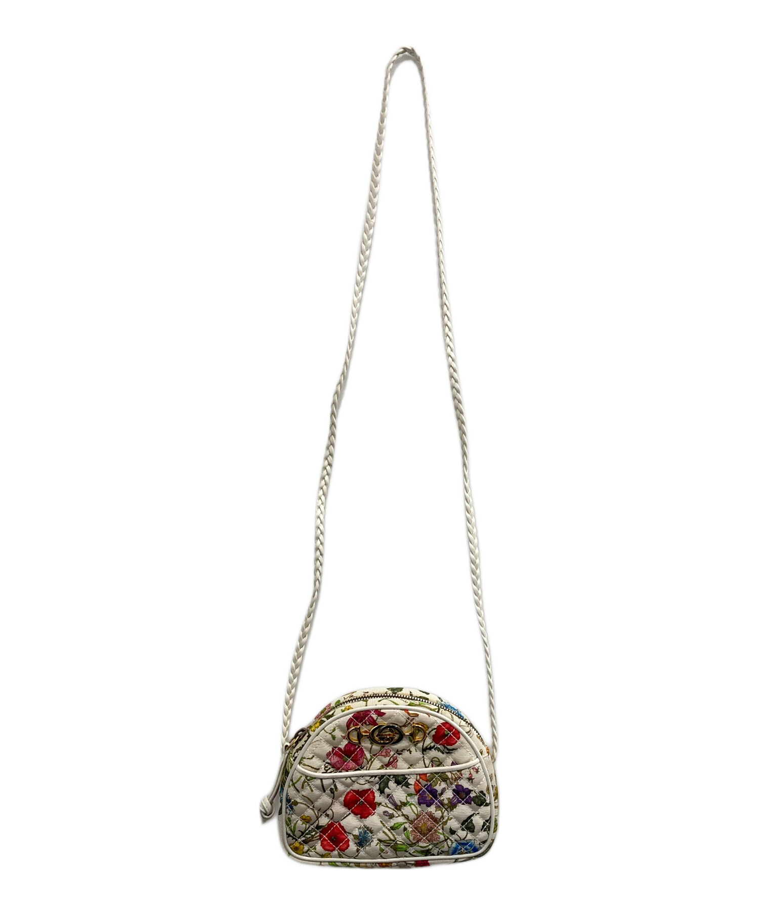 中古・古着通販】GUCCI (グッチ) フローラ ミニショルダーバッグ