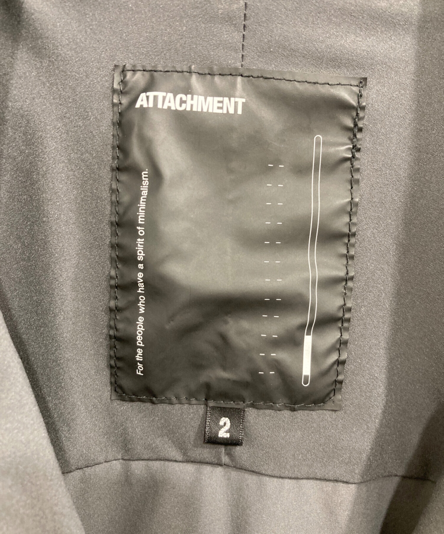 中古・古着通販】ATTACHMENT (アタッチメント) 4WAYストレッチタフタ