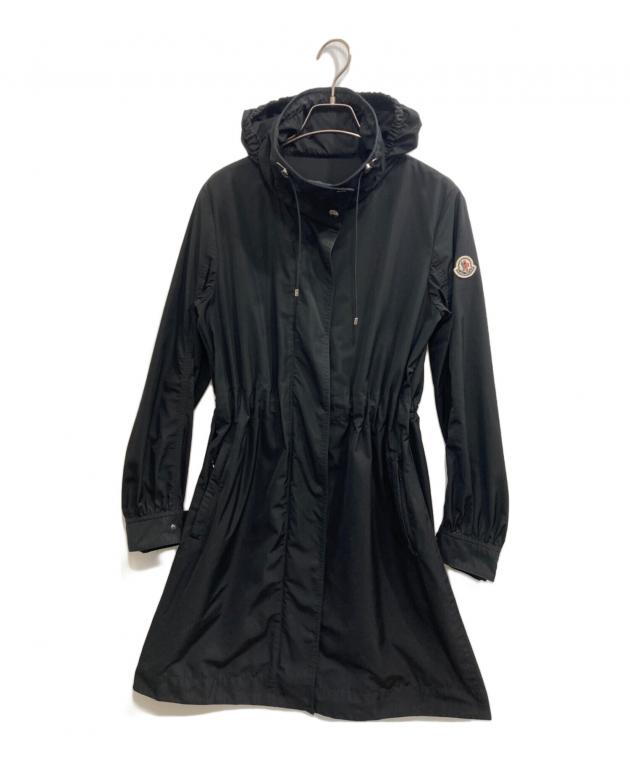 12110【美品・QR鑑定済み】モンクレール　KOUROU スプリングコート　黒 中古・古着通販】MONCLER (モンクレール) KOUROU GIUBBOTTOナイロン