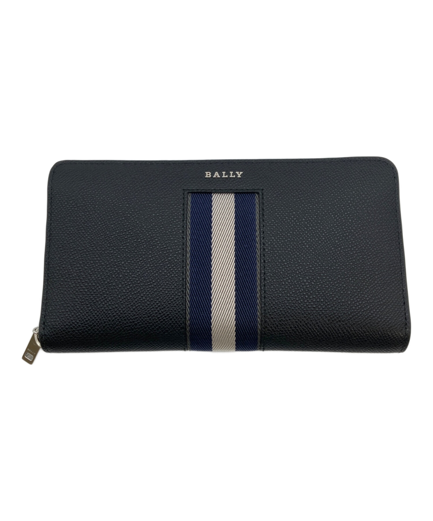 BALLY ラウンドファスナー長財布 ブラック 【公式通販】