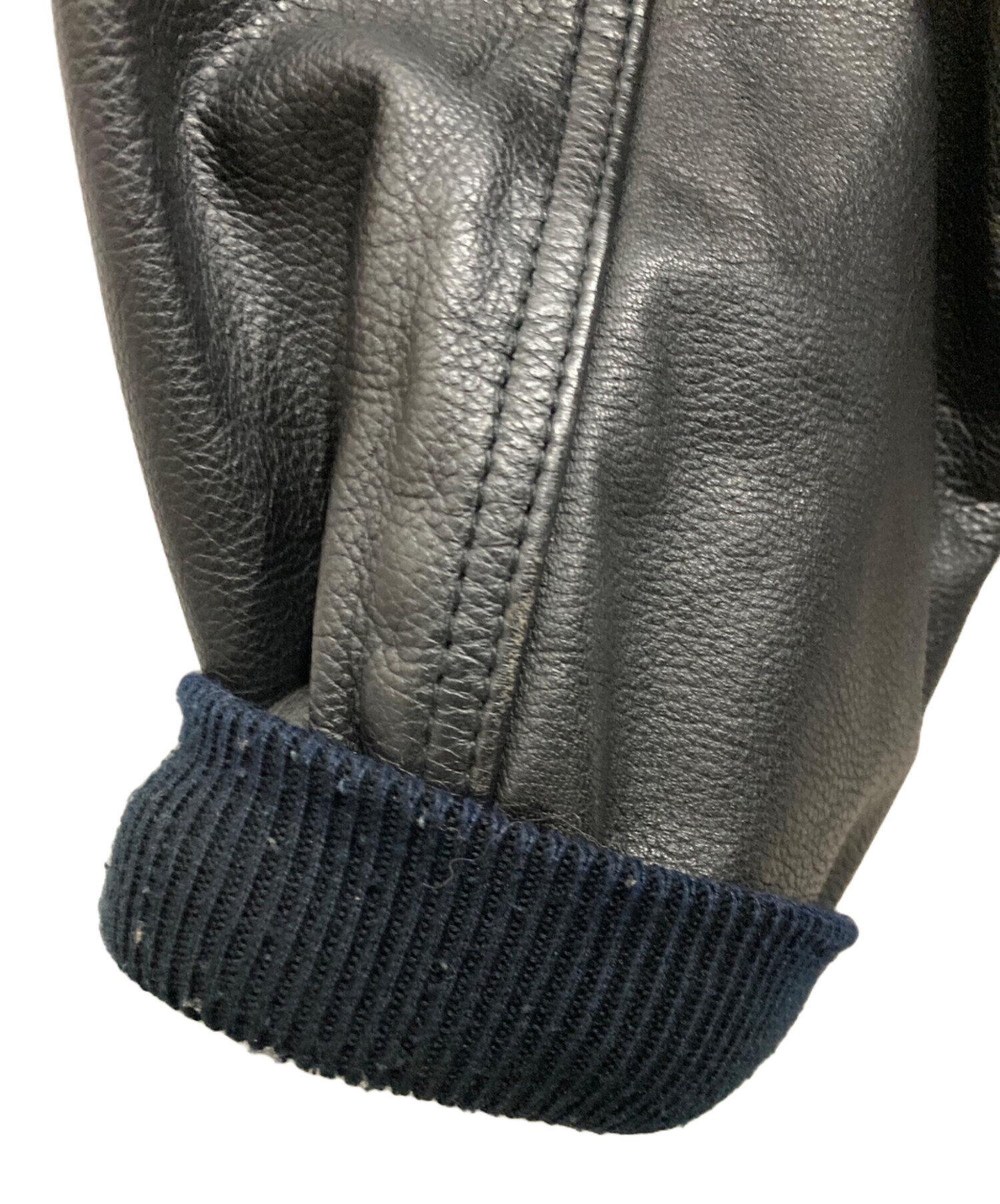 中古・古着通販】POSH BOY (ポッシュボーイ) カウレザースタジャン